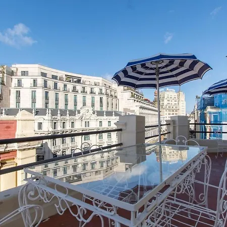 Appartamento Atico Con Terraza De Vistas Inmejorables Madrid Esterno foto
